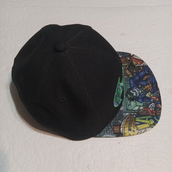 DC Comics Joker Embroidered Snapback Hat/Cap OSFA - Picture 4 of 8